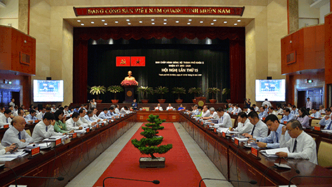 TP Hồ Chí Minh: Thi hành kỷ luật nhiều tổ chức Đảng và đảng viên vi phạm Hội nghị lần thứ 15 Ban Chấp hành Đảng bộ Tp. HCM khóa 10 nhiệm kỳ 2015 - 2020. Ảnh Internet